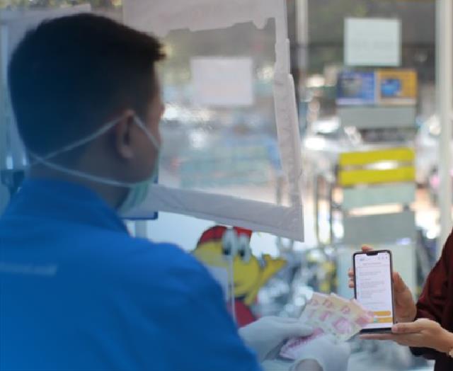 Cara tarik tunai tanpa kartu ATM BSI di Indomaret