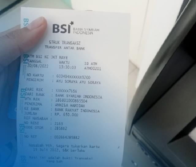 Contoh No Referensi BSI