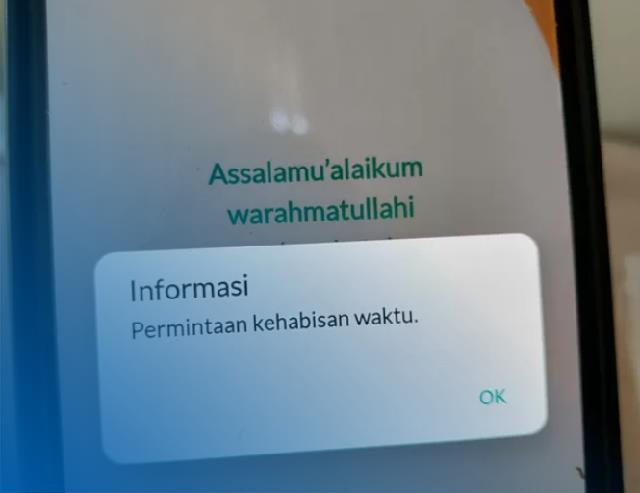 Permintaan Kehabisan Waktu BSI